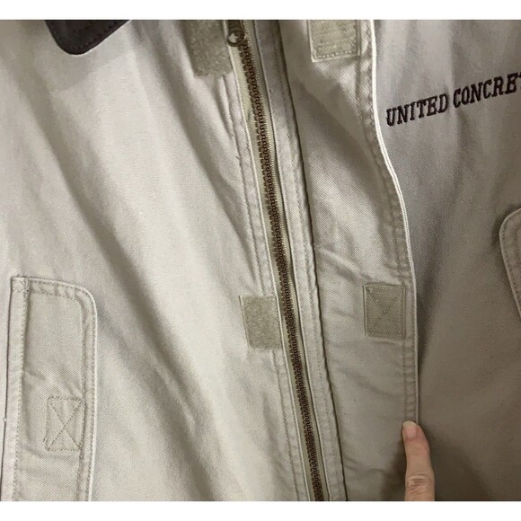 Canyon Guide Outfitters Canvas Jacket XL Barn Coat Zip Up Beige *United Concrete - Picture 15 of 16